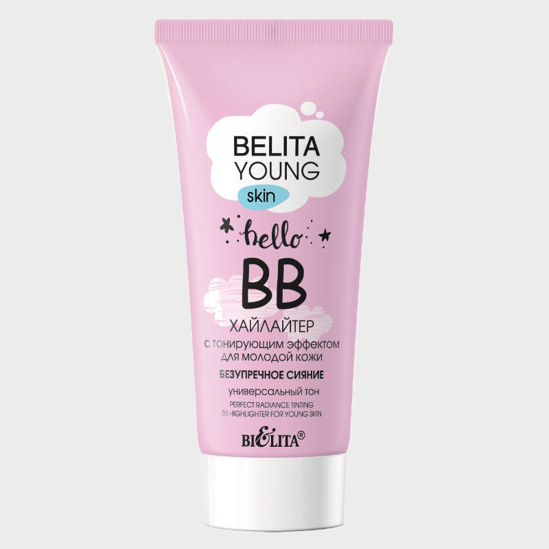 tinting bb highlighter for young skin by bielita