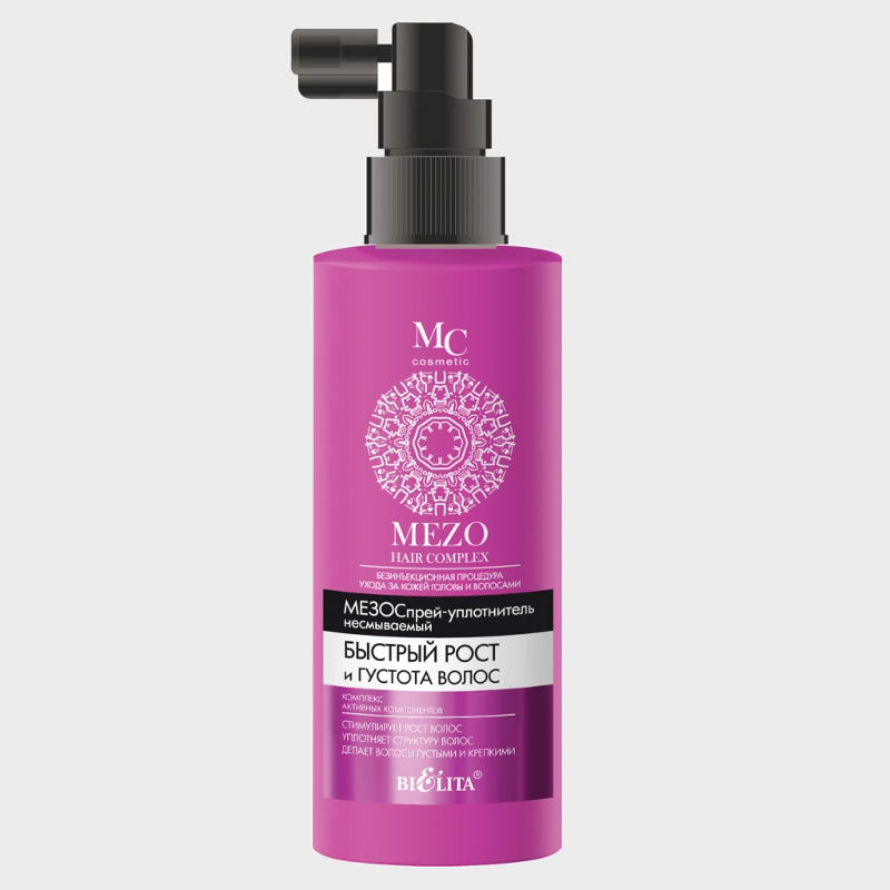 leave on rapid growth and thickness hair densifying mesospray mezo hair complex by bielita