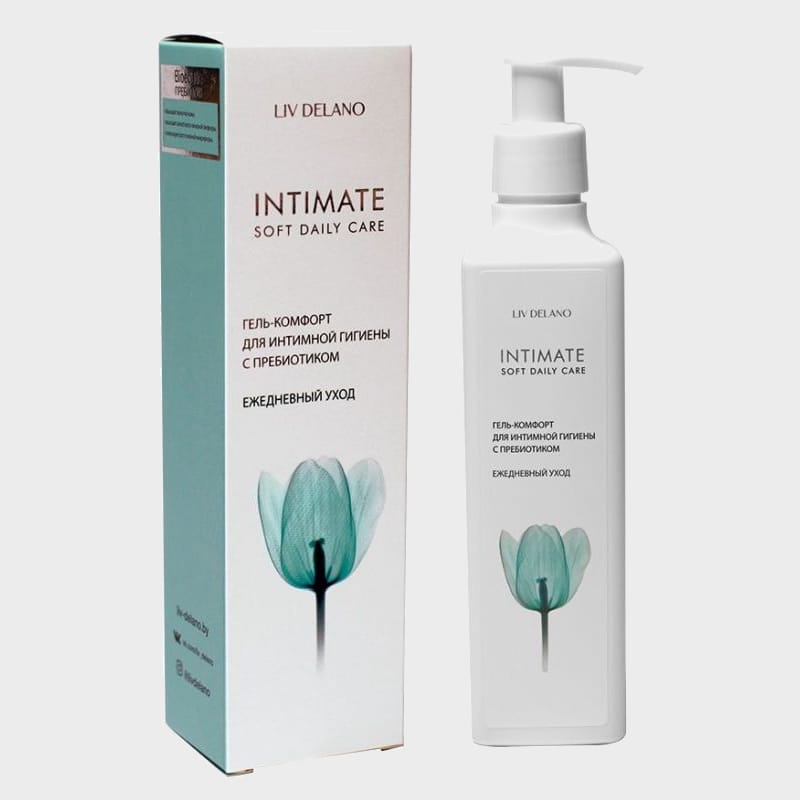 intimate hygiene gel with prebiotic for daily care by liv delano1